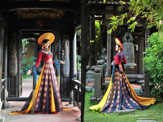 ancient ao dai combo 2