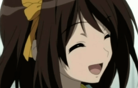 haruhilaughing