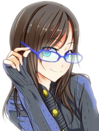 girlglassesblue